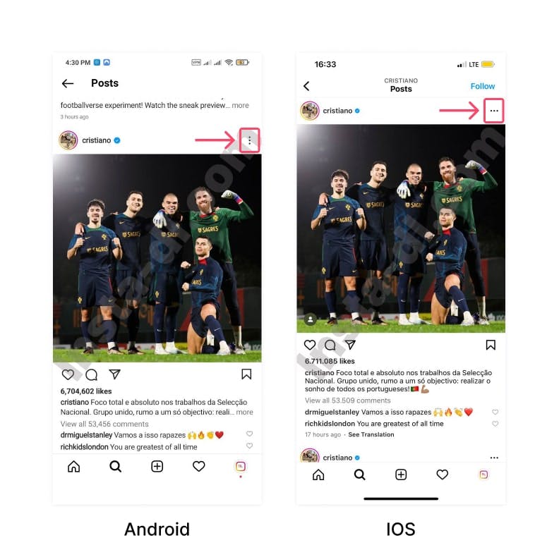 How to download Instagram Photo [Step one]