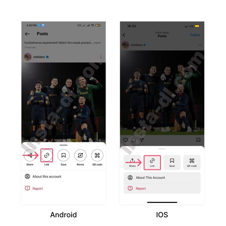 How to download Instagram Photo [Step two]